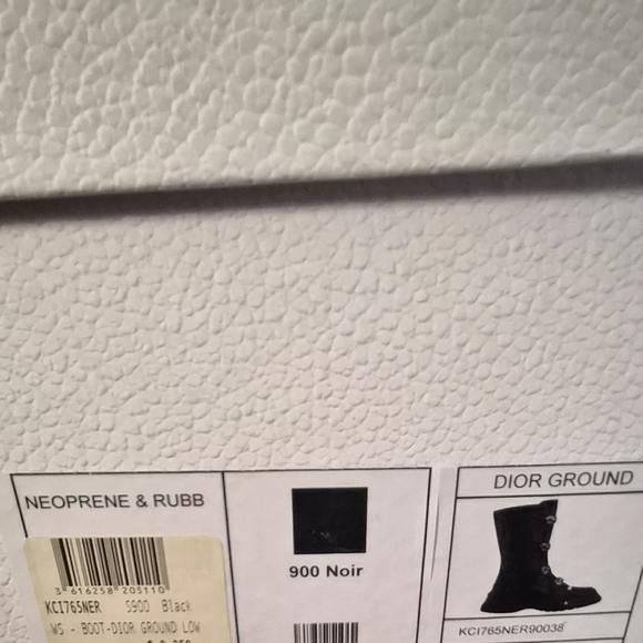 Dior Black Ankle Boots with Silver Buckles - Picture 13 of 13